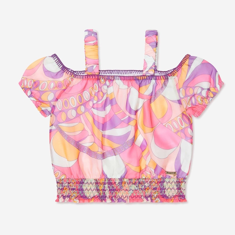 Guess Chiffon Multicolour Top